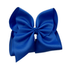 6 inch Solid Grosgrain Bow/Alligator Clip