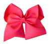 6 inch Solid Grosgrain Bow/Alligator Clip