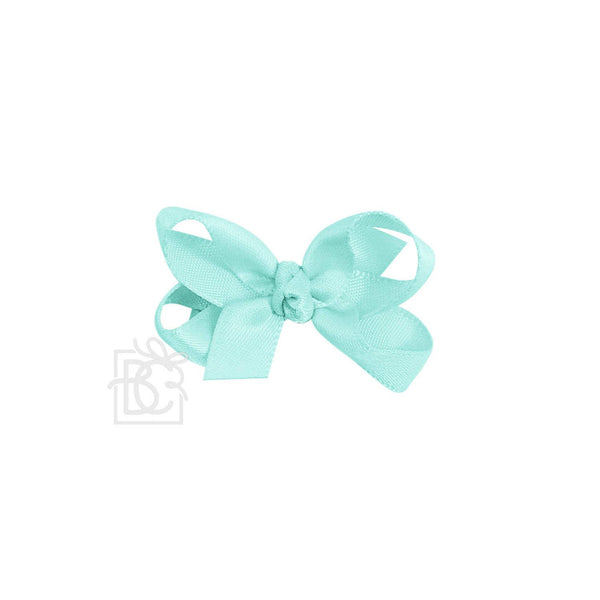 SATIN BOW ON CLIP