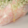 Classic Baby Cross Gold Necklace