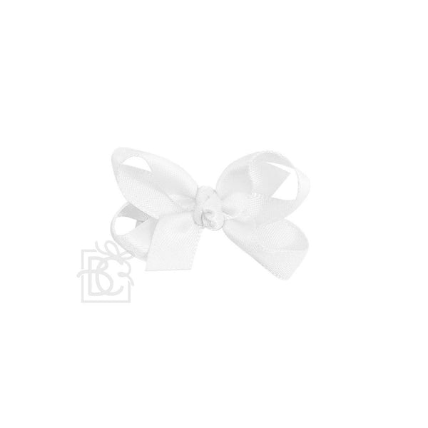 SATIN BOW ON CLIP