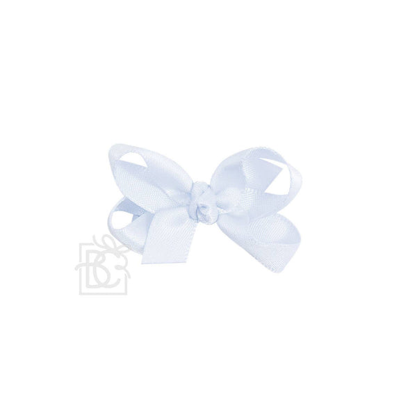 SATIN BOW ON CLIP