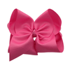 6 inch Solid Grosgrain Bow/Alligator Clip