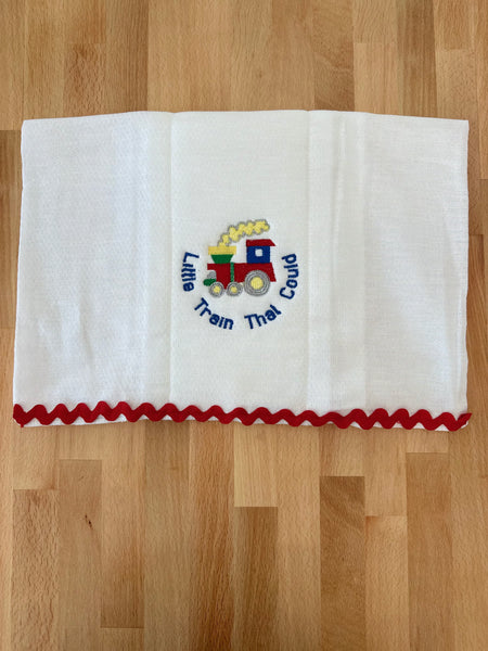 Burp Cloth- Little Train that Could