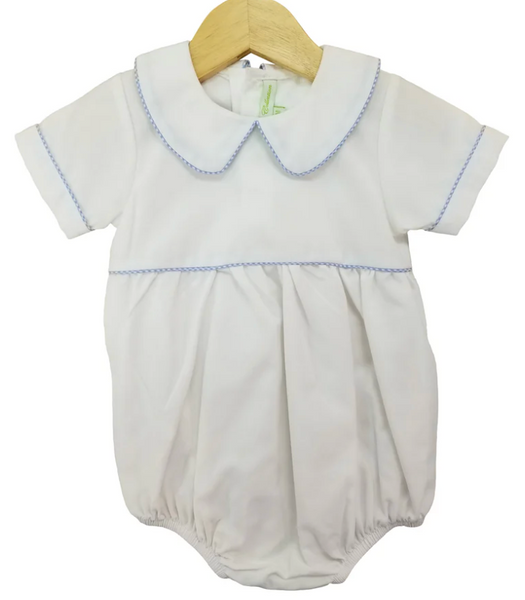 Light Blue Gingham Boy Bubble