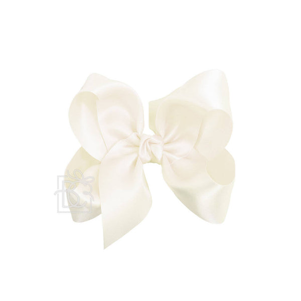 SATIN BOW ON CLIP