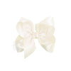SATIN BOW ON CLIP
