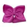 6 inch Solid Grosgrain Bow/Alligator Clip