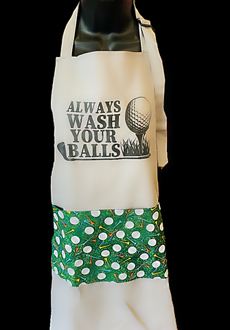 Wash Your Balls Apron