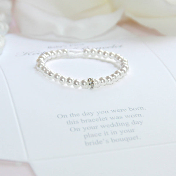 Infant to Bride Keepsake Bracelet