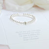 Infant to Bride Keepsake Bracelet