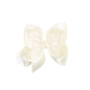 SATIN BOW ON CLIP