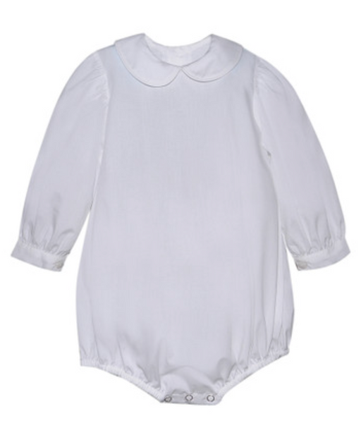 Long Sleeve Piped Bubble- Girls