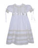 Lily Rose Dress- Vintage White w/ Ecru Lace