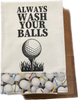 Wash Your Balls Kitchen Towel