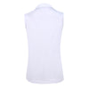 Rim Cup Golf Polo- Solid White
