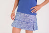 Pleated Par Skort 16" or 18" Skort Leopard Links Pull On Skort with built in underpants and silicone grippers