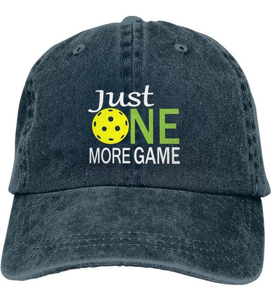 Just One More Game Pickleball Hat