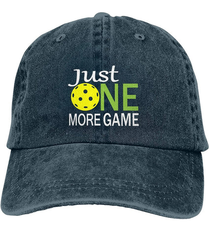 Just One More Game Pickleball Hat