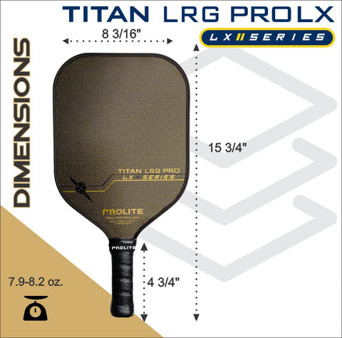ProLite Titan LRG Pro LX Pickleball Paddle